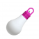 Lampe LaDina Fuchsia Ares Jardinchic