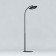 Lampadaire Chauffant Simple Hotdoor Modèle Moyen Noir/Noir Phormalab JardinChic