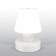 Lampe Portable avec Batterie Rechargeable H56cm Blanc Bloom! Jardinchic