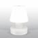 Lampe Portable avec Batterie Rechargeable H56cm Blanc Bloom! Jardinchic