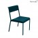 Lot de 2 Chaises Bellevie Bleu Acapulco Fermob Jardinchic