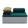 Matelas Connect Mattress Big Dark Green-Grey Trimm Copenhagen Jardinchic