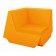 Canapé Modulable Rest - Module d'Angle Orange Vondom Jardinchic