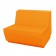 Canapé Modulable Rest - Module Central Orange Vondom Jardinchic