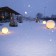 Leuchtende Kugel Schnee sphere01 JardinChic