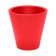 Pot neue Topf 60 rot Serralunga JardinChic