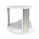 Pergola Vela Ronde Structure Blanc Laqué Tissus Blanc Vondom Jardinchic