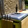 Modul CunKitchen mit Teppan Yaki Eiche Atmosphäre JokoDomus JardinChic