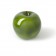  Grüne Jardinchic Keramik brillante Polyresin lackiert Apple
