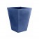 Pot Carré Haut Cône Bleu Marine Vondom Jardinchic