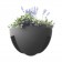 Pot pour Balcon d'Angle Eckling Gris Anthracite Rephorm Jardinchic