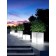 Bancs Kube Lumineux et Jardinières Kube High Lumineuses Euro3plast Jardinchic