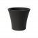 Pot Opus Noir Perle Euro3Plast JardinChic