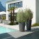 Topf Alto anthrazit Pool Eternit JardinChic