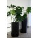 Pots Hebe 50 + 70 Noir Pdconcept Jardinchic