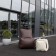 Pouf UP Premium Beige avec plateau d'appoint et Pouf Seat Premium Chocolate vendus séparément Pusku Pusku Jardinchic