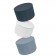 Hocker Pouf Wasser schwarz weiß grau Jaquio JardinChic