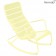 Rocking-Chair Luxembourg Citron Givré Fermob Jardinchic