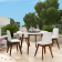 Chaise de Repas Slim Wood Viteo Jardinchic