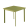 Table carrée Star 70cm Vert Emu JardinChic