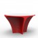 Table avec plateau HPL Biophilia Rouge Vondom Jardinchic