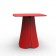 Table Avec Plateau HPL Rouge Pezzettina Vondom JardinChic