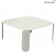 Table Basse Carrée Bebop H42cm Gris Argile Fermob Jardinchic