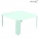 Table Basse Carrée Bebop H42cm Menthe Glaciale Fermob Jardinchic