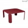 Table Basse Carrée Bebop H42cm Piment Fermob Jardinchic