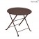 Table Basse Ronde Tom Pouce Rouille Fermob Jardinchic