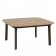 Table Basse Plateau Teck Shine Marron d'Inde Emu JardinChic