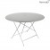 Table Bistro Ø117cm Gris Métal Fermob Jardinchic