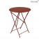 Table Bistro Ø60cm Ocre Rouge Fermob Jardinchic