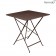 Table Bistro 71 x 71cm Rouille Fermob Jardinchic