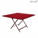 Table Caractère 128 x 128cm Coquelicot Fermob Jardinchic