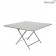 Table Caractère 128 x 128cm Gris Métal Fermob Jardinchic