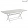 Table Caractère 90 x 190cm Gris Métal Fermob Jardinchic