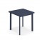 Table carrée Star 70cm Bleu Foncé Emu JardinChic