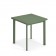 Table carrée Star 70cm Vert Militaire Emu JardinChic