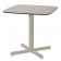 Table Carrée Plateau HPL Shine Tourterelle Emu JardinChic