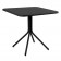 Table Carrée Pliable 80cm Yard Noir Emu JardinChic