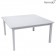 Table Craft 143 x 143cm Blanc Coton Fermob Jardinchic