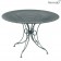 Table de repas 1900 Ø117cm Gris Orage Fermob Jardinchic