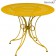 Table de repas 1900 Ø96cm Miel Fermob Jardinchic