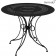 Table de repas 1900 Ø96cm Réglisse Fermob Jardinchic