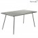 Table Luxembourg 143x80cm Romarin Fermob Jardinchic