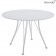 Table de Repas Rendez-Vous Blanc Coton Fermob Jardinchic