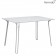 Table de repas Surprising Blanc Coton Fermob Jardinchic