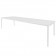 Table Extensible Plateau Aluminium Yard Blanc Cassé Emu JardinChic