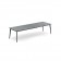 Table Extensible Kira Noir Plateau Gris Emu JardinChic